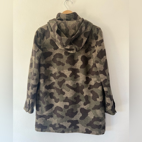 Pendleton Women's Wool Camouflage Hooded Parka Size Small NWT - Picture 10 of 14